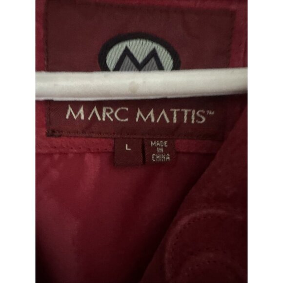 COWBOY LEATHER FRINGE JACKET biker tassle turquoise MARC MATTIS Women’s Size Med - Picture 2 of 6